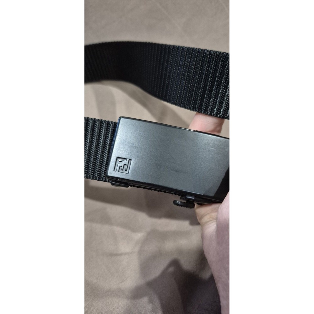 NWOT Fairwin Ratchet Web Belt 1 Inch Nylon Automatic Buckle Black Up To 50"